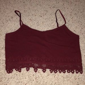 American eagle crop top